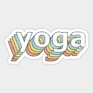 Yoga Day - Yoga Lover - Yoga Addict Sticker